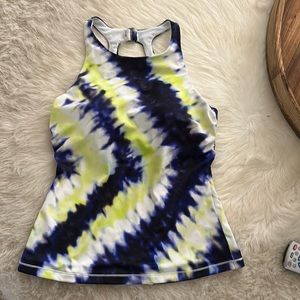 Athleta high neck tankini
